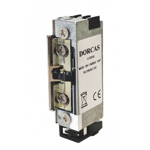 Elektrozaczep Dorcas 99-1NF-305-TD z monitoringiem Awers 12V AC/DC