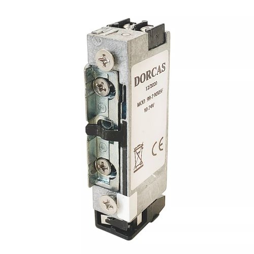 Elektrozaczep wąski Dorcas 99-2-NF-305 Awers z monitoringiem 10-24V AC/DC